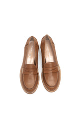 Cinzia Valle 9920 Mocassino Vitello Cuoio